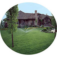 Glencoe grass sprinkler systems